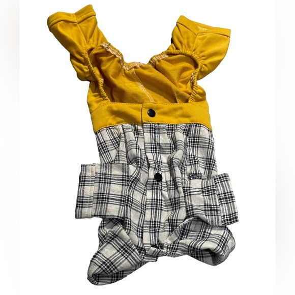 Plaid Shirt/Suspenders Onesie NWT - Picture 8 of 12